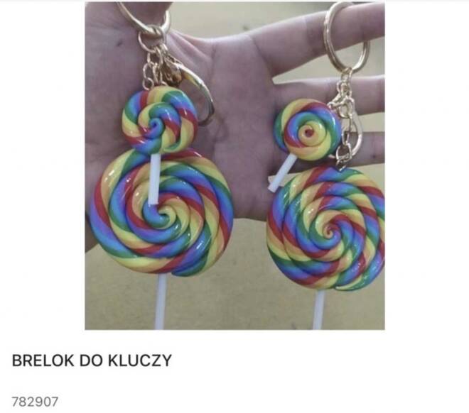 Breloki do kluczy 782907 Mix KOLOR   1