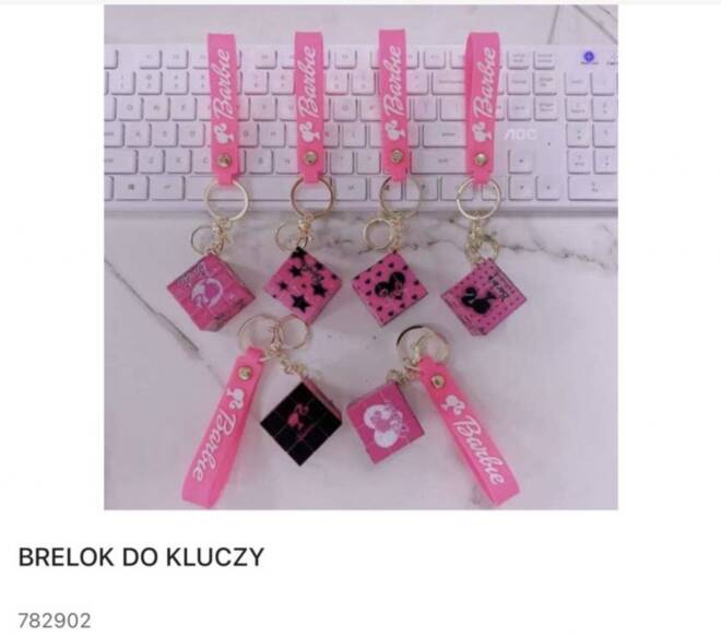 Breloki do kluczy 782902 Mix KOLOR   1