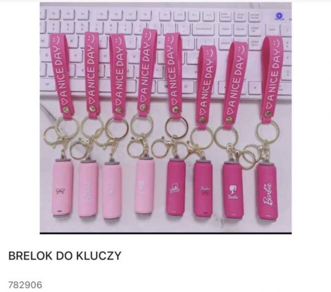 Brelock do kluczy 782906 Mix KOLOR   1