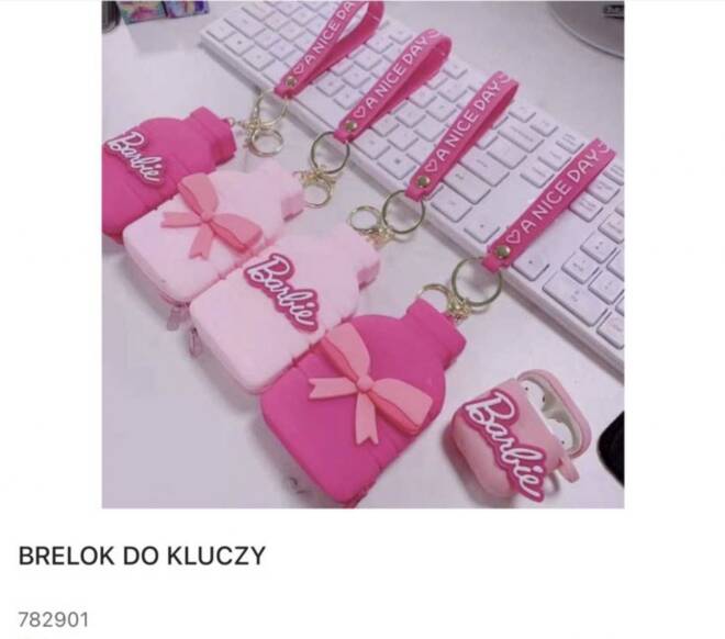 Breloki do kluczy 782901 Mix KOLOR  