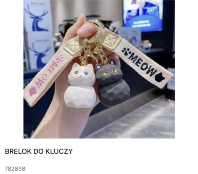 Breloki do kluczy 782898 Mix KOLOR   1
