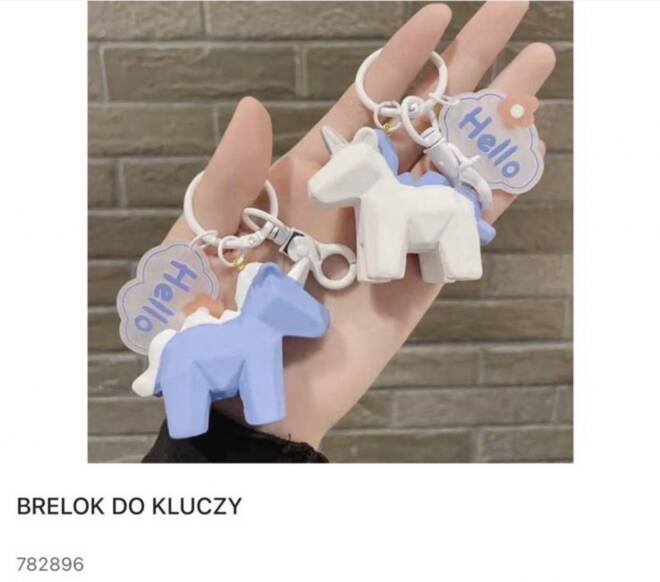 Breloki do kluczy 782896 Mix KOLOR   1