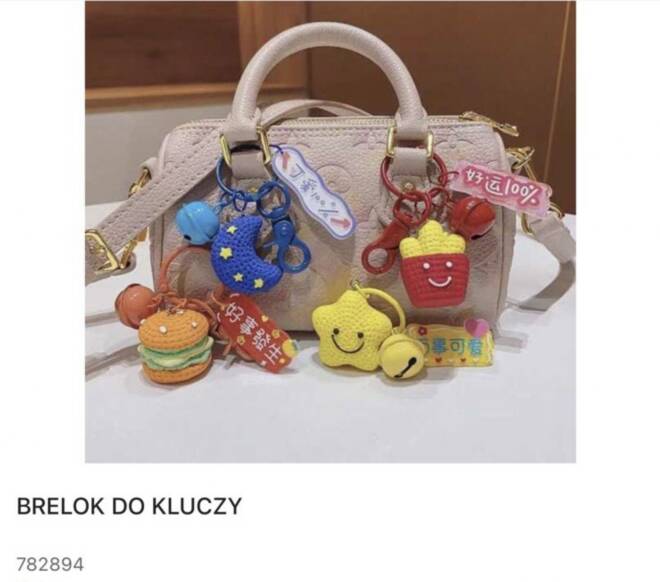 Breloki do kluczy 782894 Mix KOLOR  