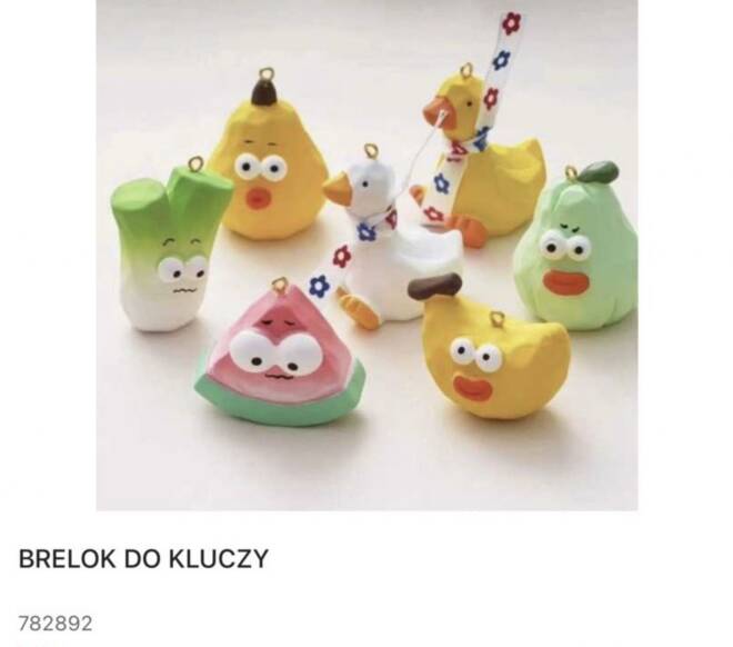 Breloki do kluczy 782892 Mix KOLOR  