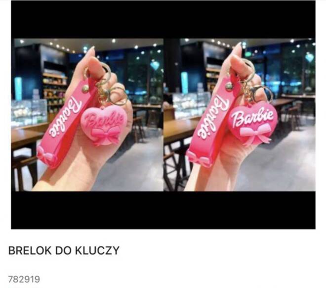 Breloki do kluczy 782919 Mix KOLOR  