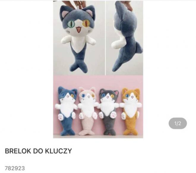 Breloki do kluczy 782923 Mix KOLOR  