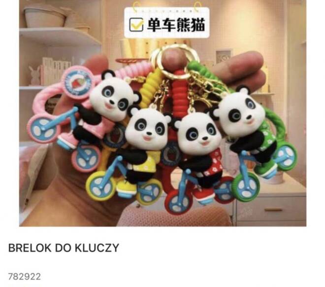 Breloki do kluczy 782922 Mix KOLOR   1