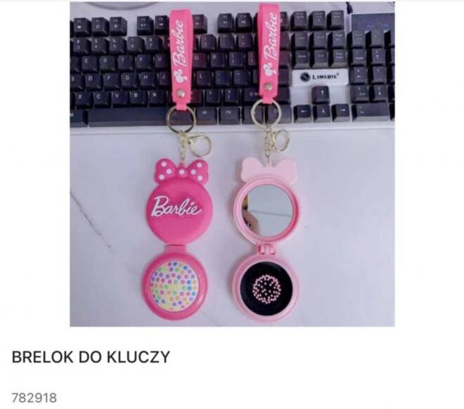 Breloki do kluczy 782918 Mix KOLOR   1