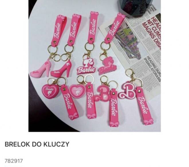 Breloki do kluczy 782917 Mix KOLOR   1