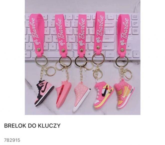 Breloki do kluczy 782915 Mix KOLOR  