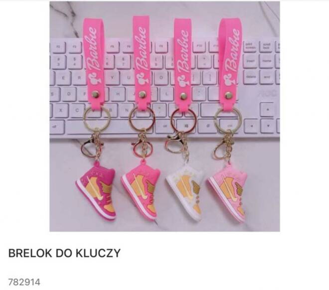 Breloki do kluczy 782914 Mix KOLOR  