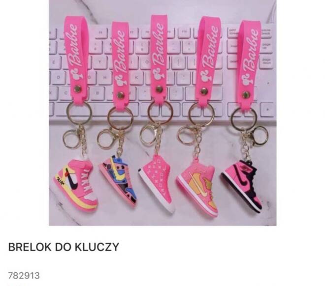Breloki do kluczy 782913 Mix KOLOR   1