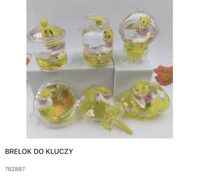 Breloki do kluczy 782887 Mix KOLOR  
