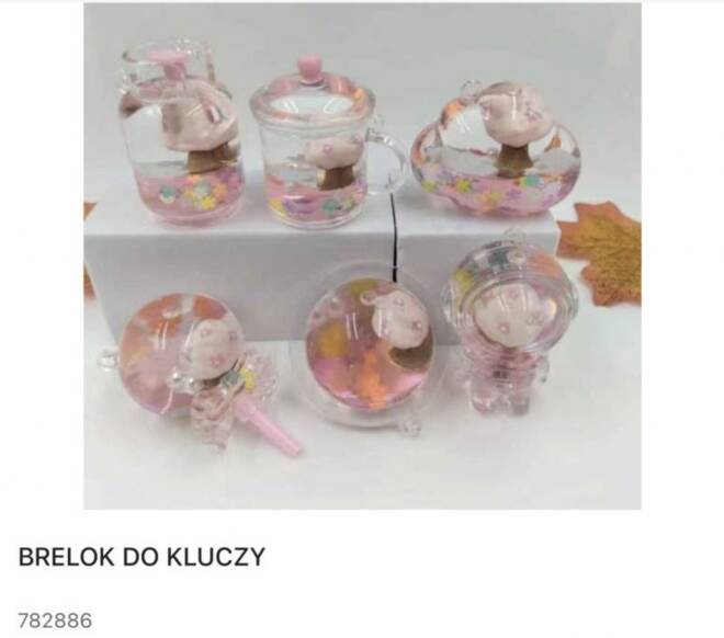 Breloki do kluczy 782886 Mix KOLOR  