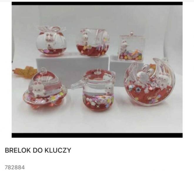 Breloki do kluczy 782884 Mix KOLOR   1