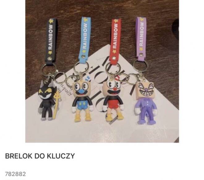 Breloki do kluczy 782882 Mix KOLOR   1