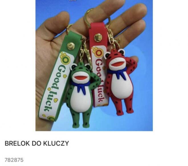 Breloki do kluczy 782875 Mix KOLOR   1