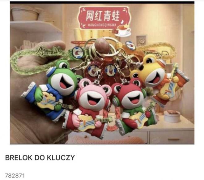 Breloki do kluczy 782871 Mix KOLOR   1