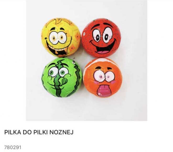 Pilka do pilki noznej 780291 Mix KOLOR  