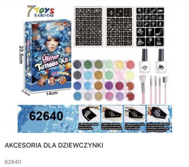 Akcesoria  62640 Mix KOLOR  