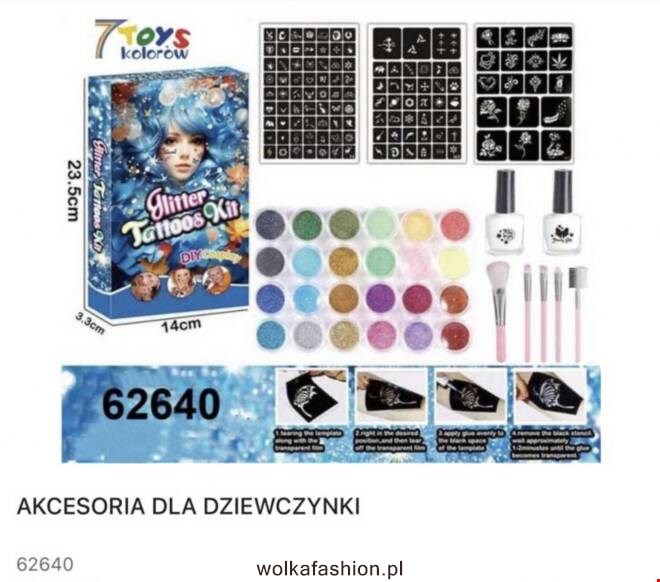 Akcesoria  62640 Mix KOLOR  