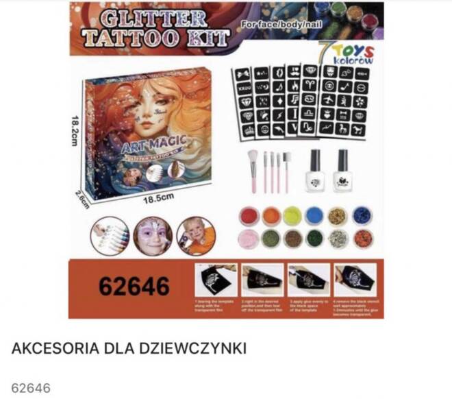 Akcesoria  62646 Mix KOLOR  