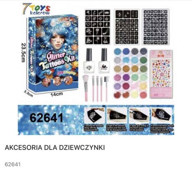 Akcesoria  62641 Mix KOLOR   1