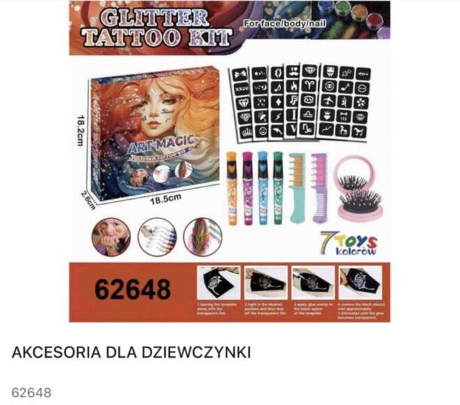 Akcesoria  62648 Mix KOLOR  