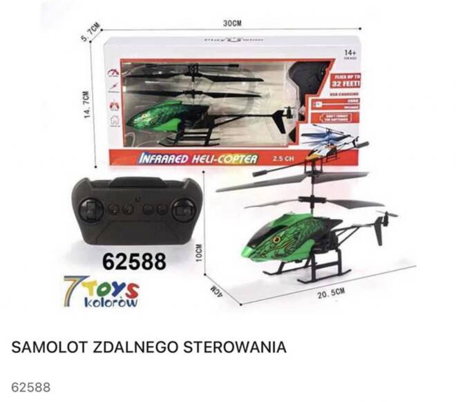 Samolot 62588 Mix KOLOR  