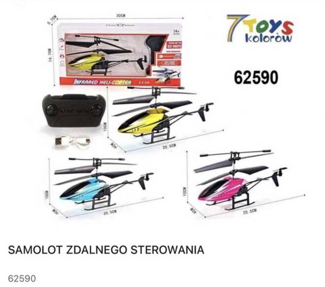 Samolot 62590 Mix KOLOR   1