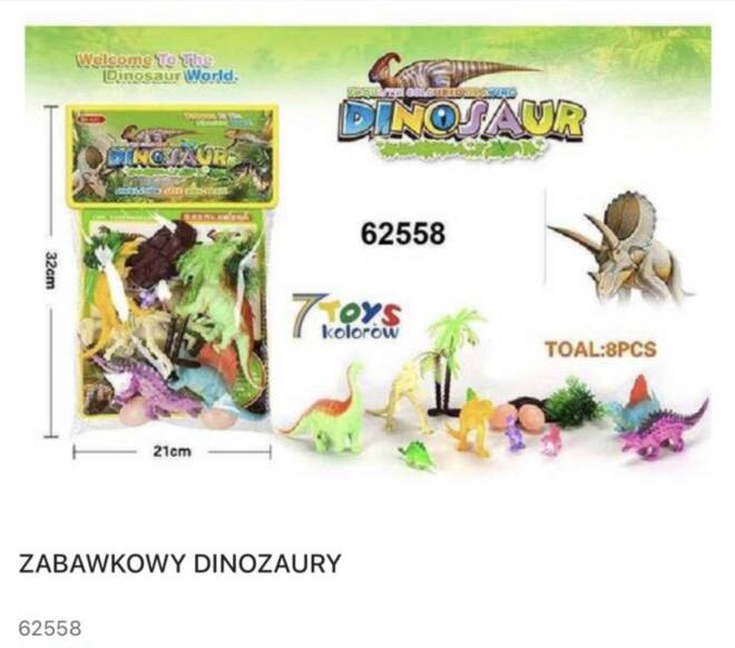 Zabawkowy 62558 Mix KOLOR  