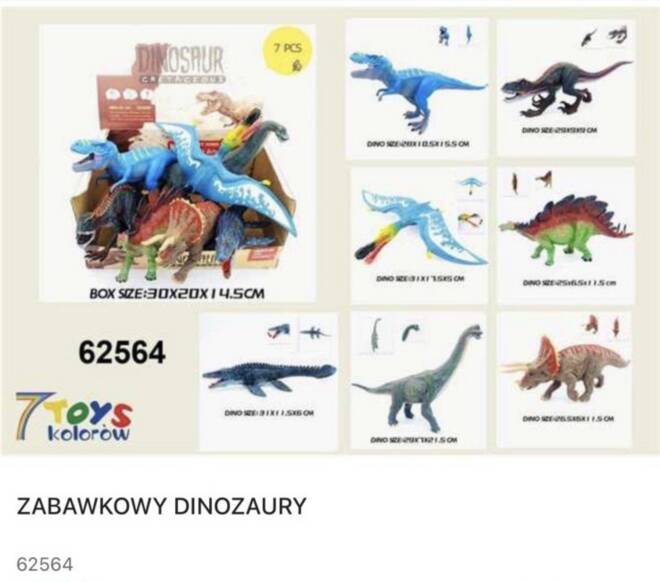 Zabawkowy 62564 Mix KOLOR  