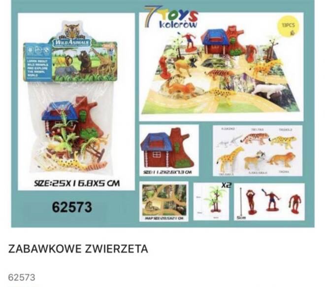 Zabawkowy 62573 Mix KOLOR  