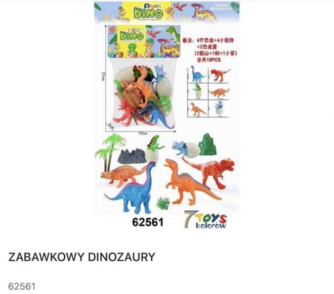 Zabawkowy 62561 Mix KOLOR  