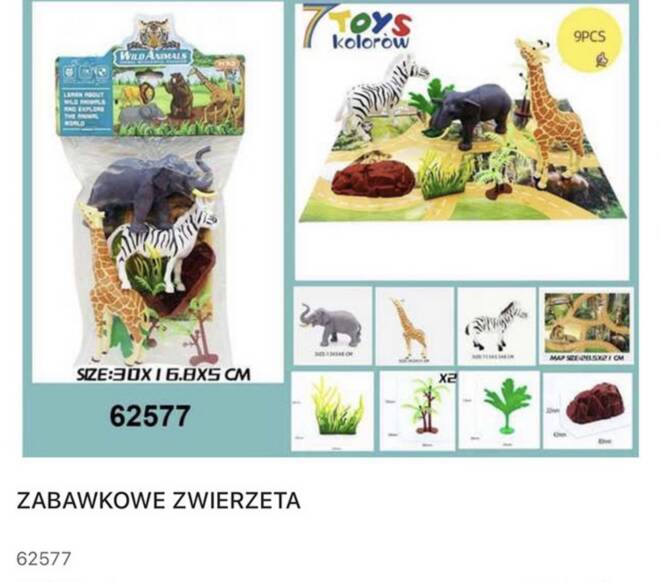 Zabawkowy 62577 Mix KOLOR  