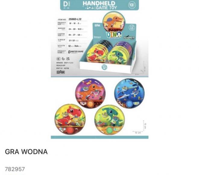 Gra wodna 782957 Mix KOLOR  