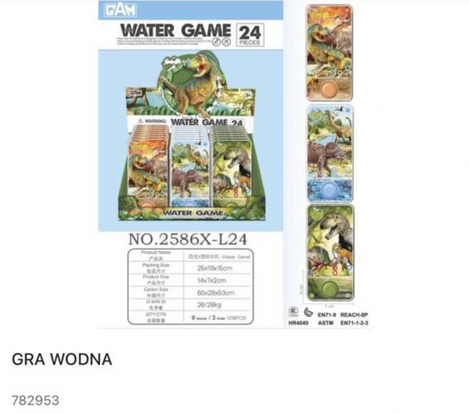 Gra wodna 782953 Mix KOLOR  