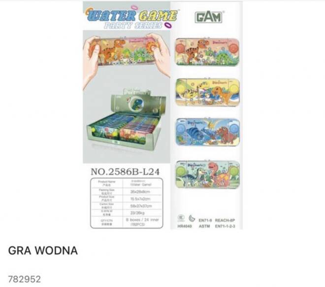 Gra wodna 782952 Mix KOLOR   1