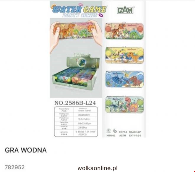 Gra wodna 782952 Mix KOLOR  