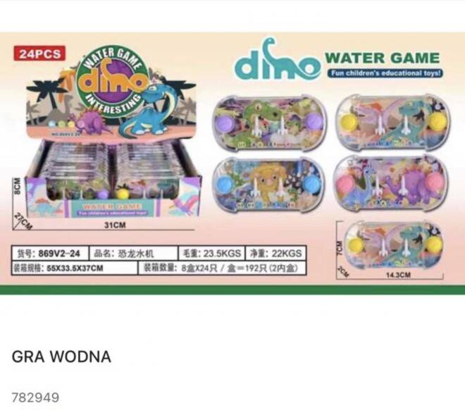 Gra wodna 782949 Mix KOLOR  