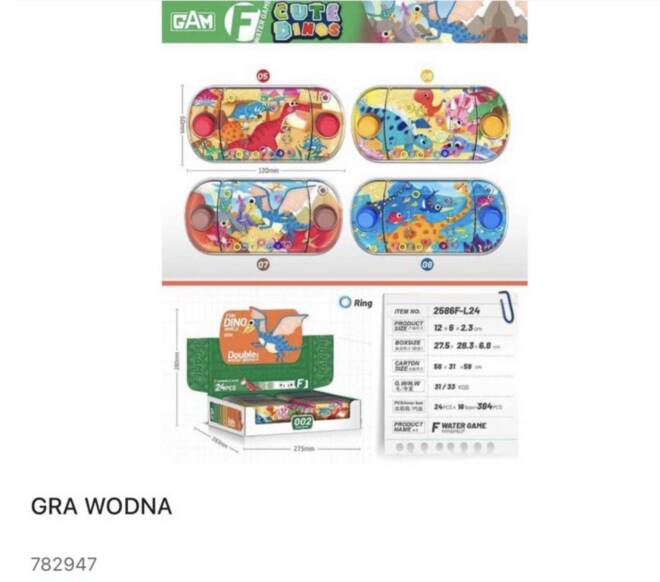 Gra wodna 782947 Mix KOLOR  