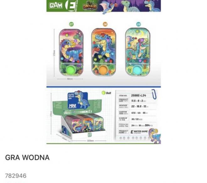 Gra wodna 782946 Mix KOLOR   1