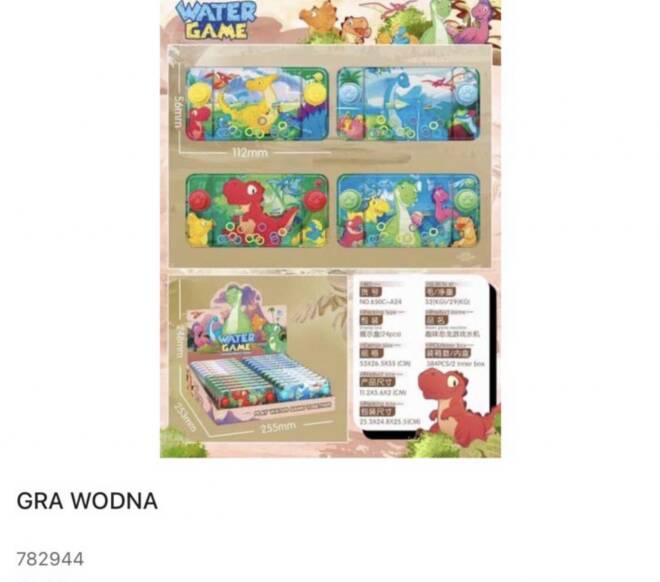 Gra wodna 782944 Mix KOLOR  