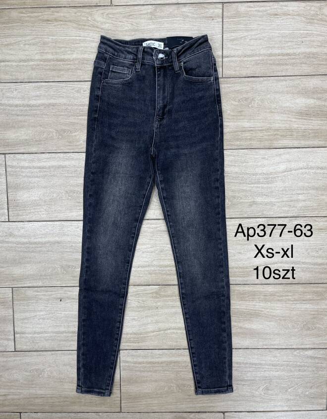 Jeansy damskie AP377-63 1 kolor  XS-XL 1