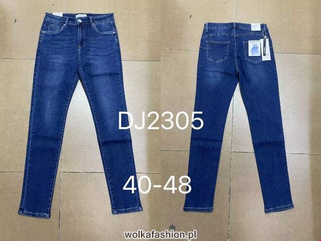 Jeansy damskie DJ2305 1 kolor  40-48