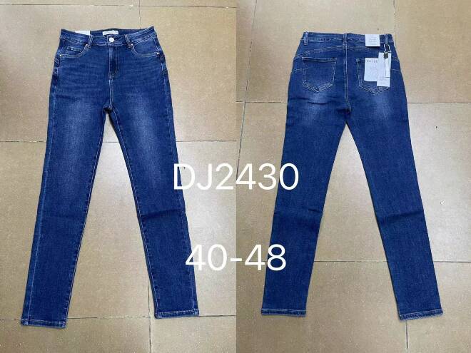 Jeansy damskie DJ2430 1 kolor  40-48