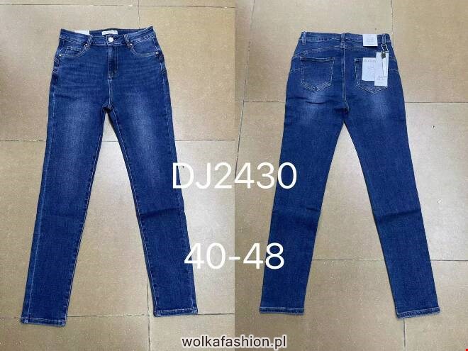 Jeansy damskie DJ2430 1 kolor  40-48