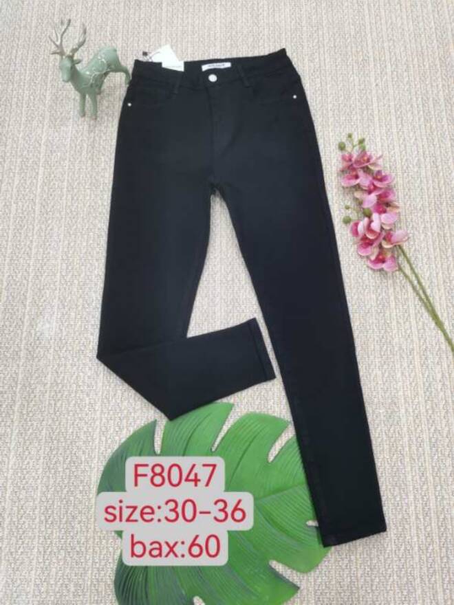 Jeansy damskie F8047 1 kolor  30-36