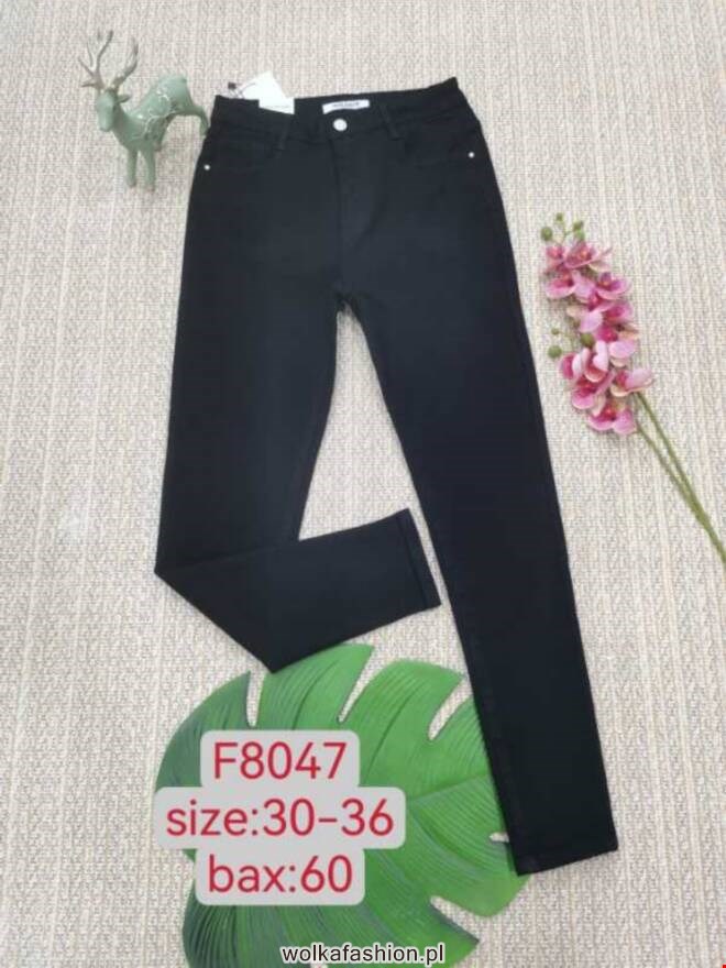 Jeansy damskie F8047 1 kolor  30-36