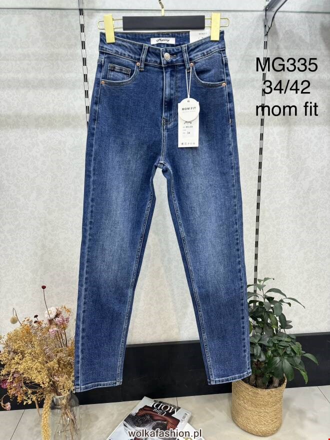 Jeansy damskie MG335 1 kolor  34-42